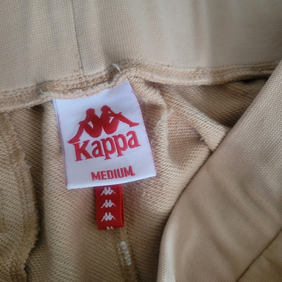 KAPPA Kids Tan Jogger Pants - Size M - Picture 4 of 6